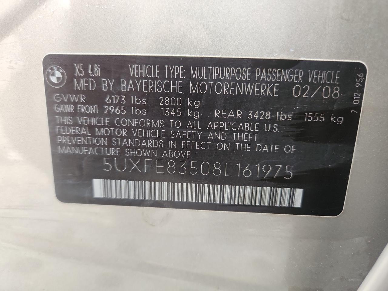 2008 BMW X5