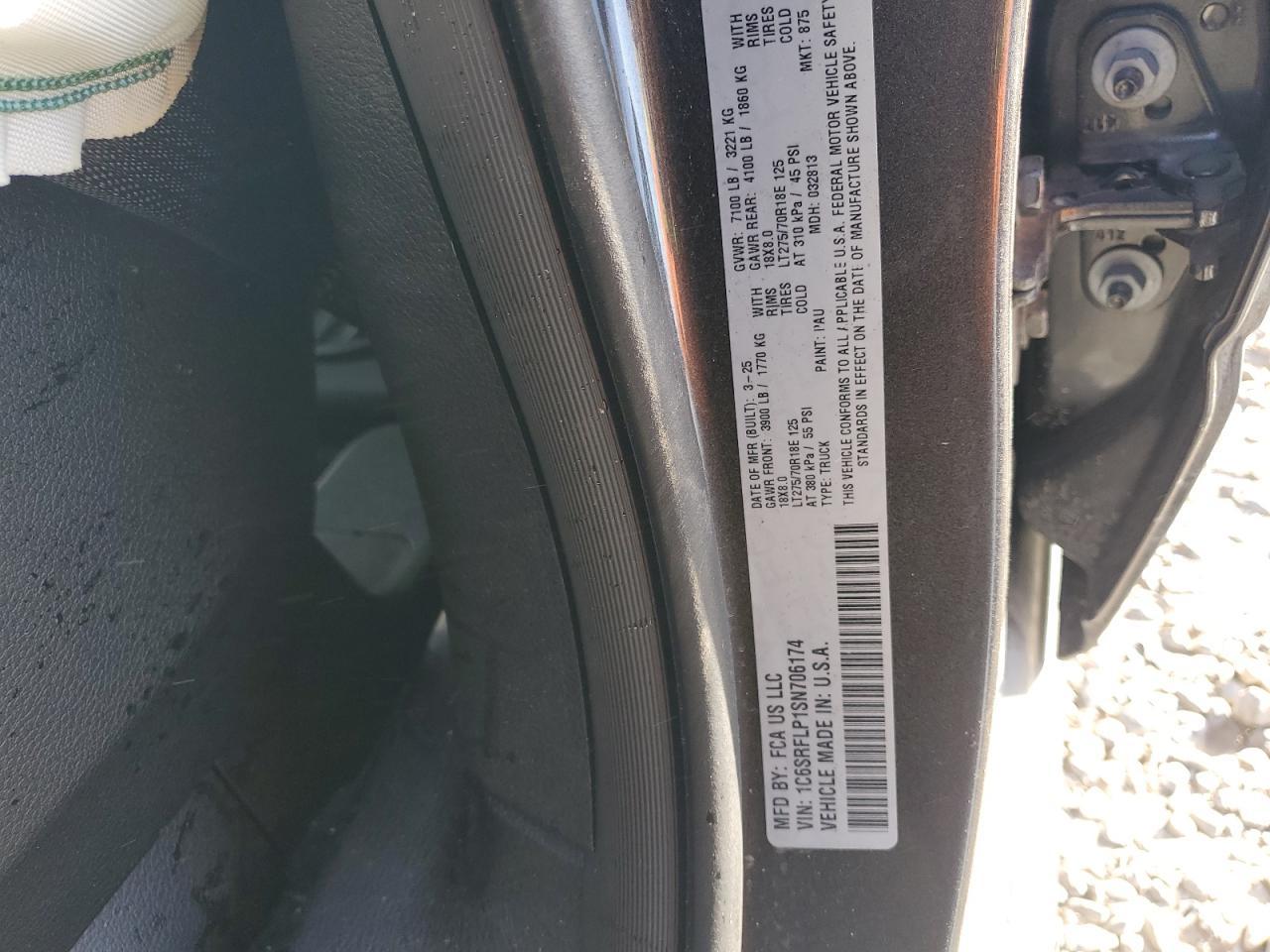 2025 RAM 1500