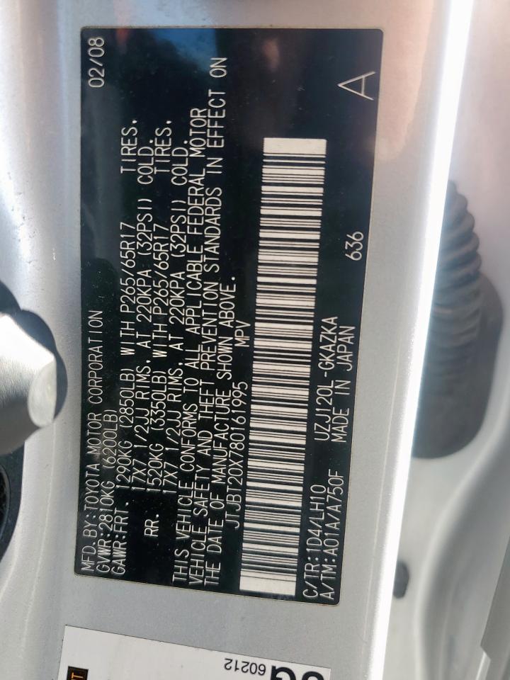 2008 LEXUS Gx 470