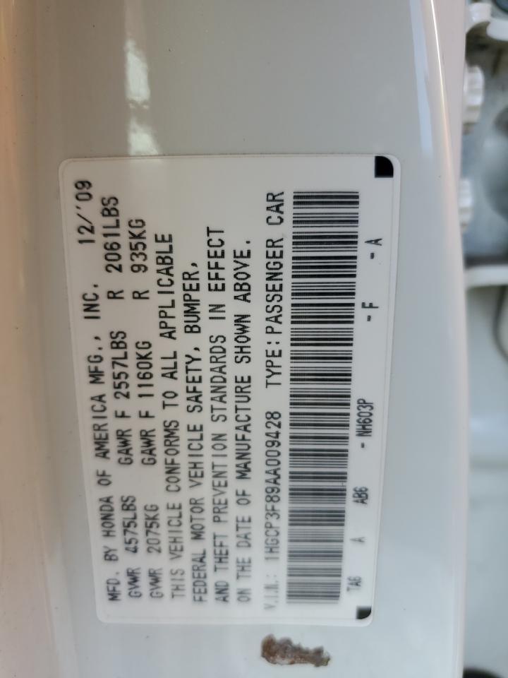 2010 HONDA ACCORD