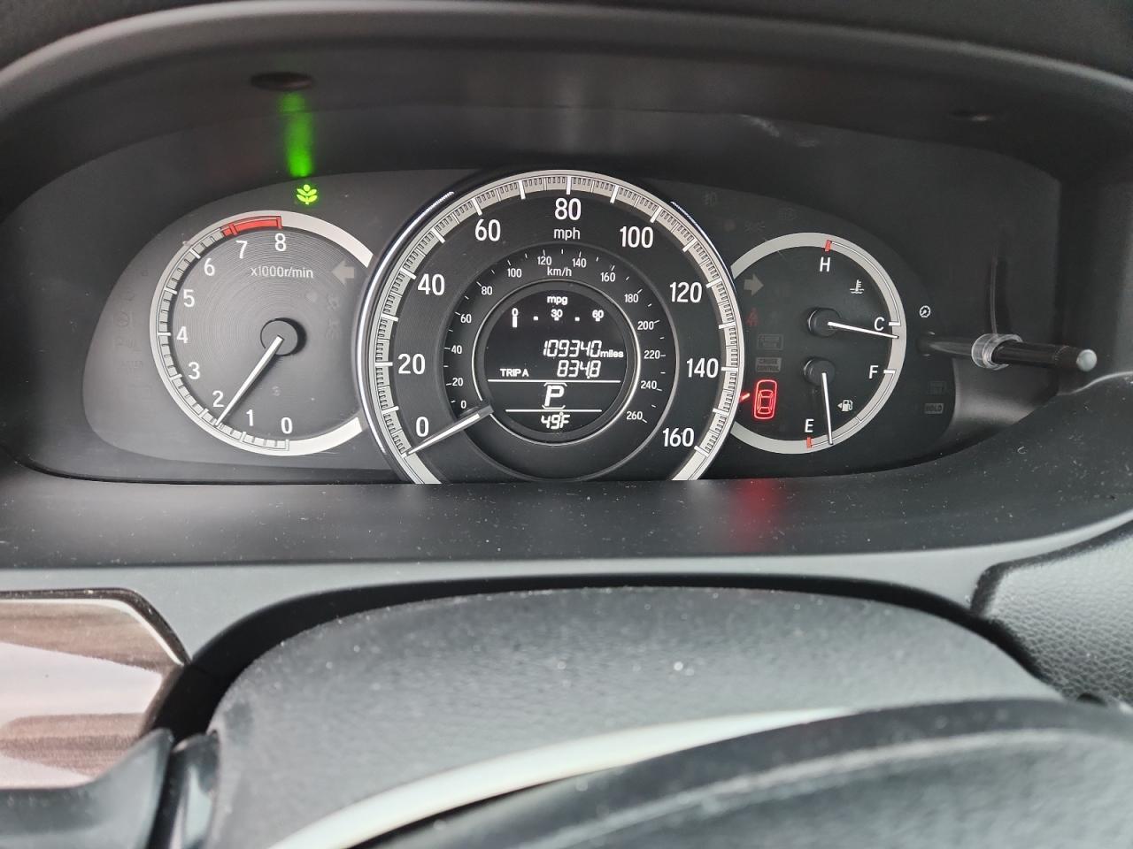 2016 HONDA ACCORD
