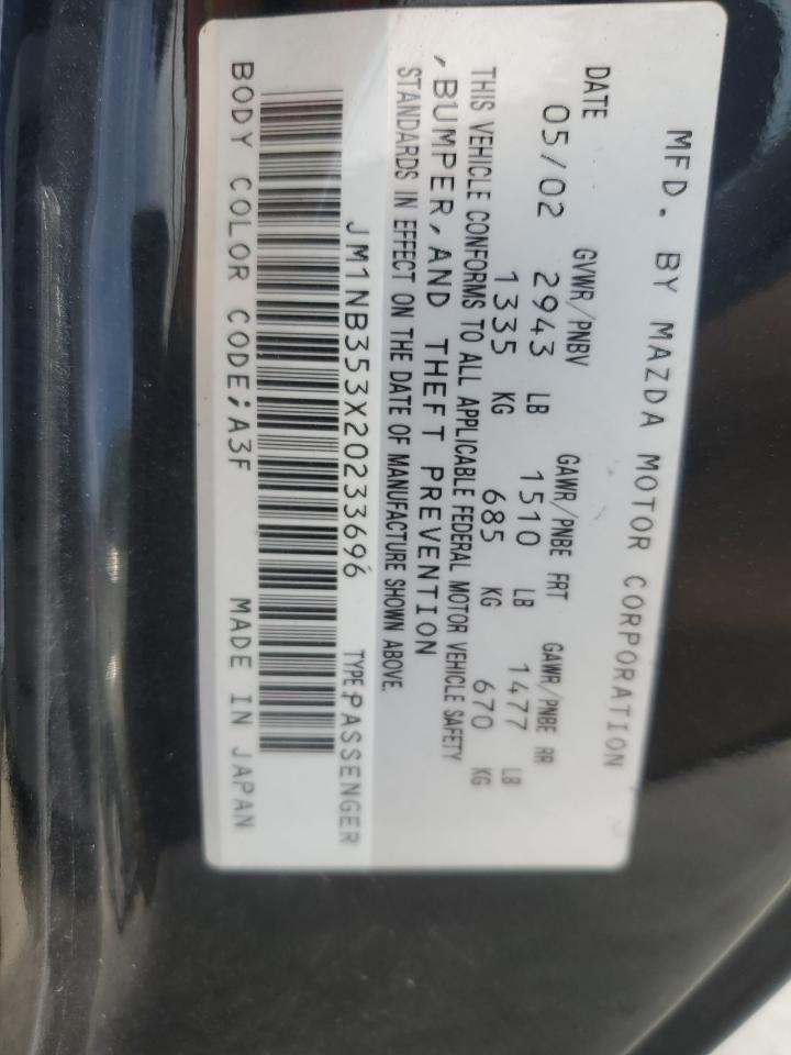 2002 MAZDA MX-5 Miata