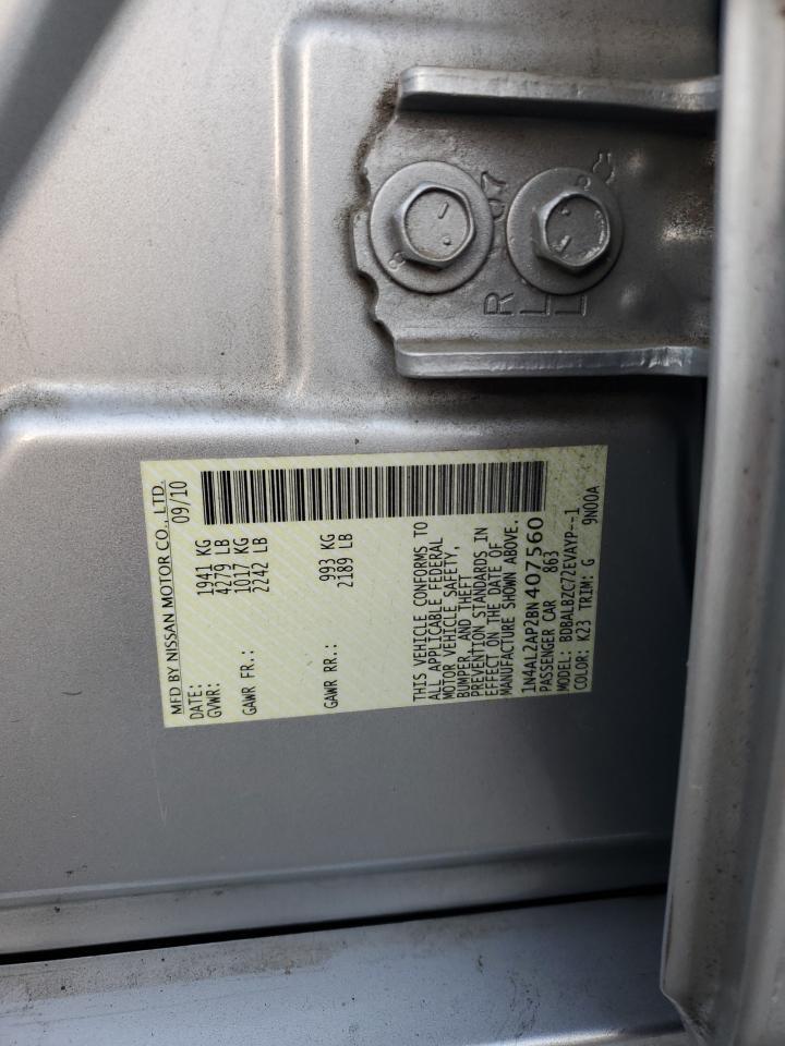 2011 NISSAN ALTIMA