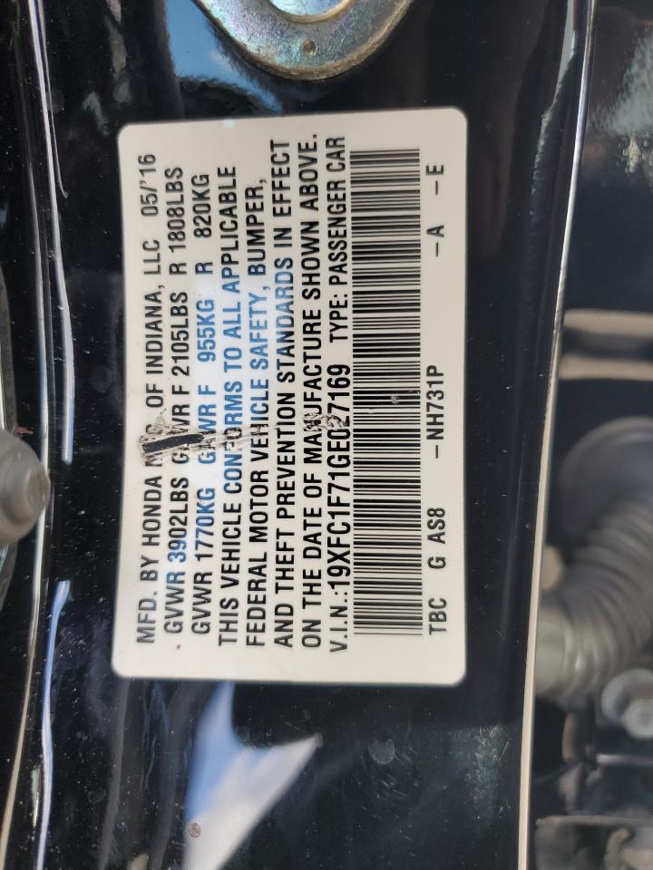 2016 HONDA CIVIC