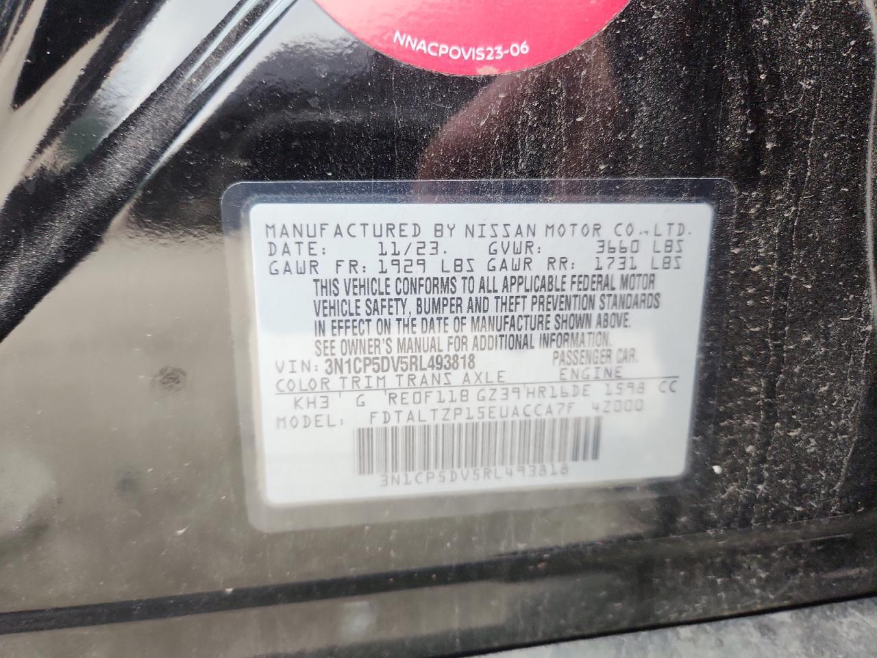 2024 NISSAN KICKS
