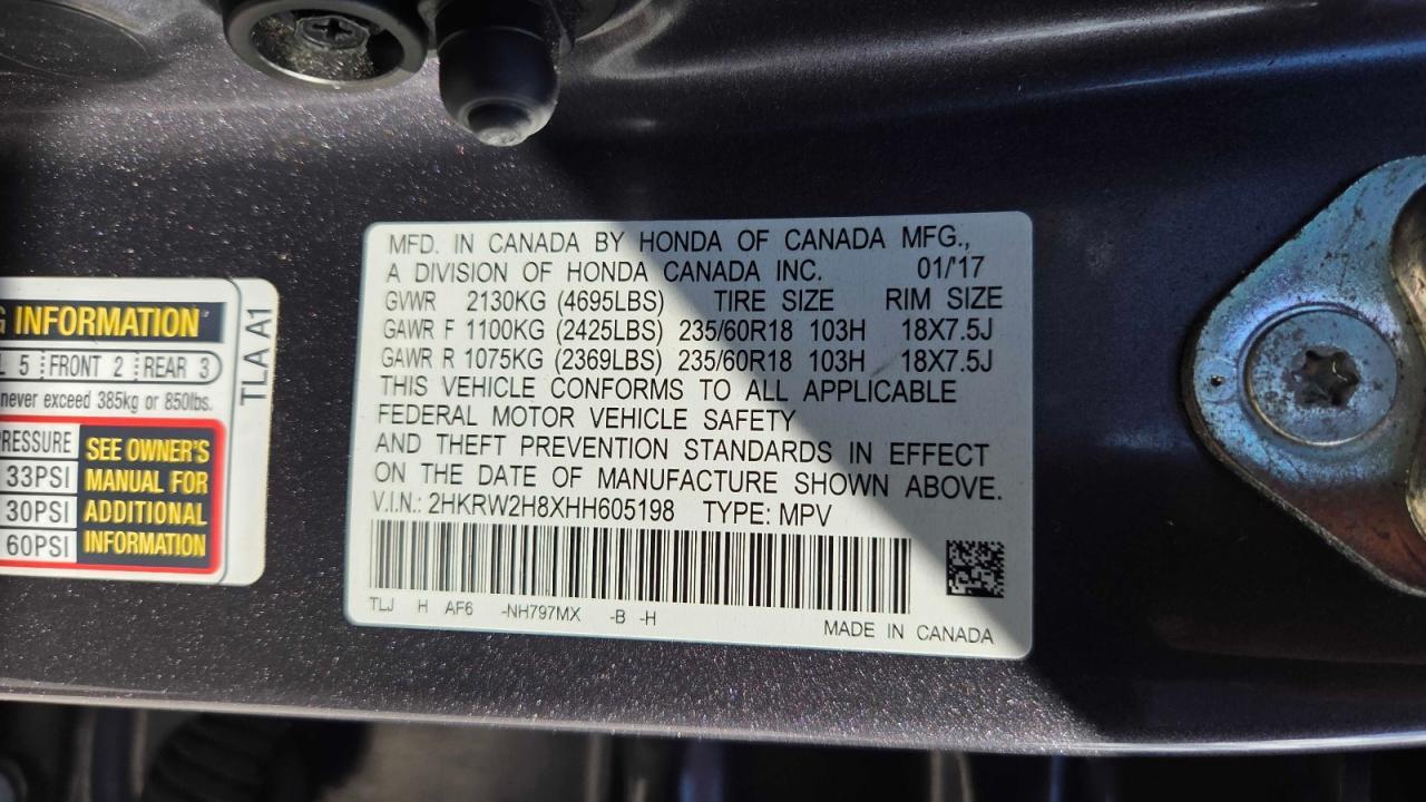 2017 HONDA CR-V