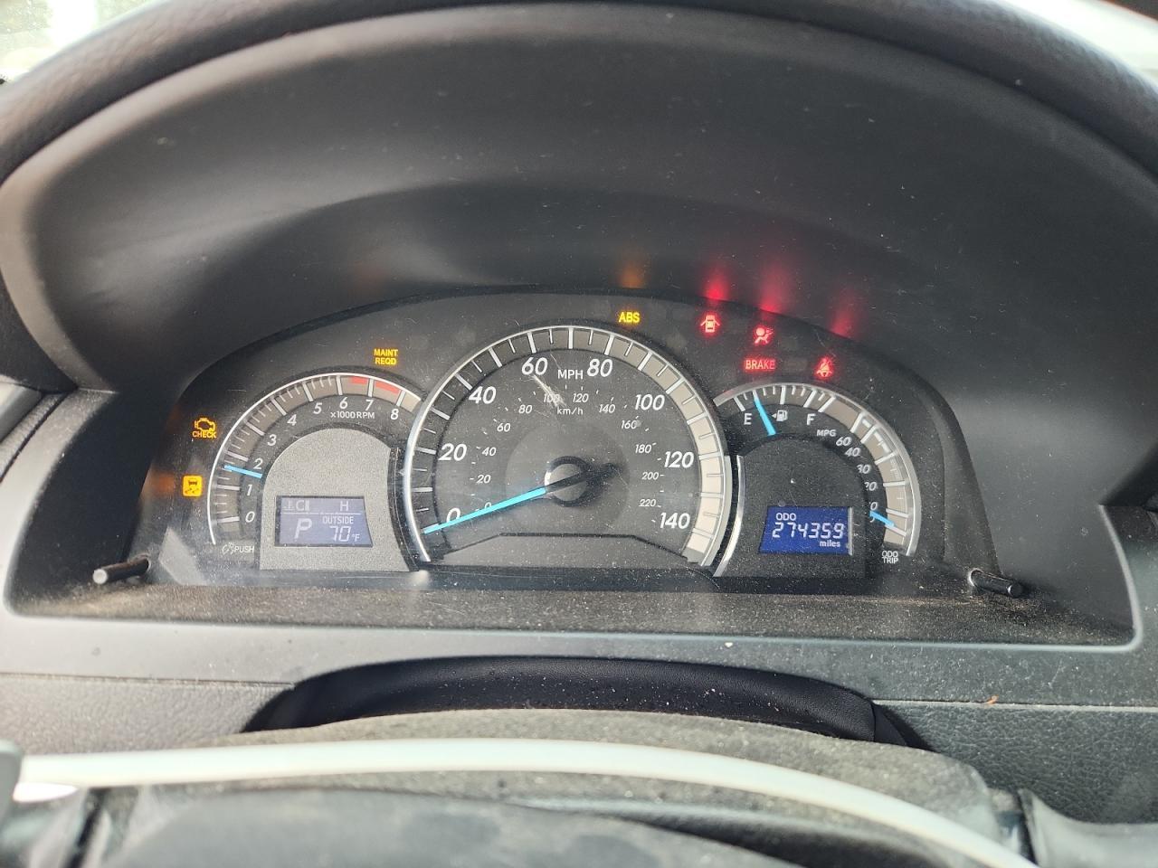 2012 TOYOTA CAMRY