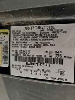 2015 FORD FUSION