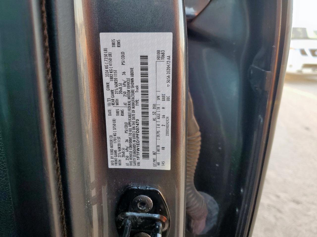 2023 FORD F-150