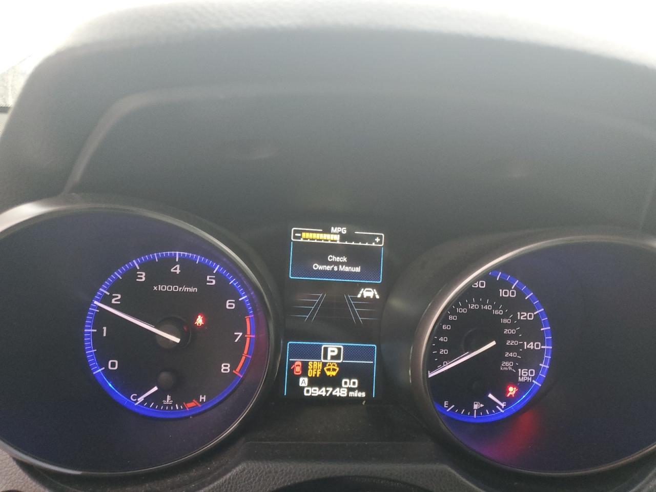 2019 SUBARU Outback