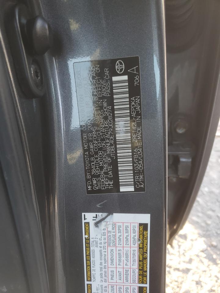 2009 TOYOTA COROLLA