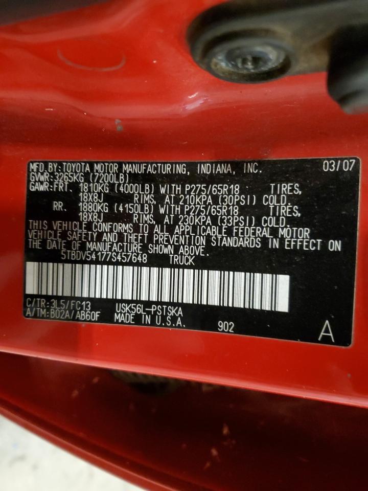 2007 TOYOTA TUNDRA