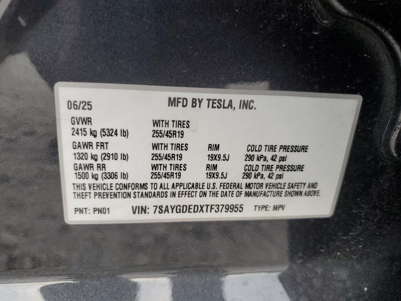 2026 TESLA MODEL Y
