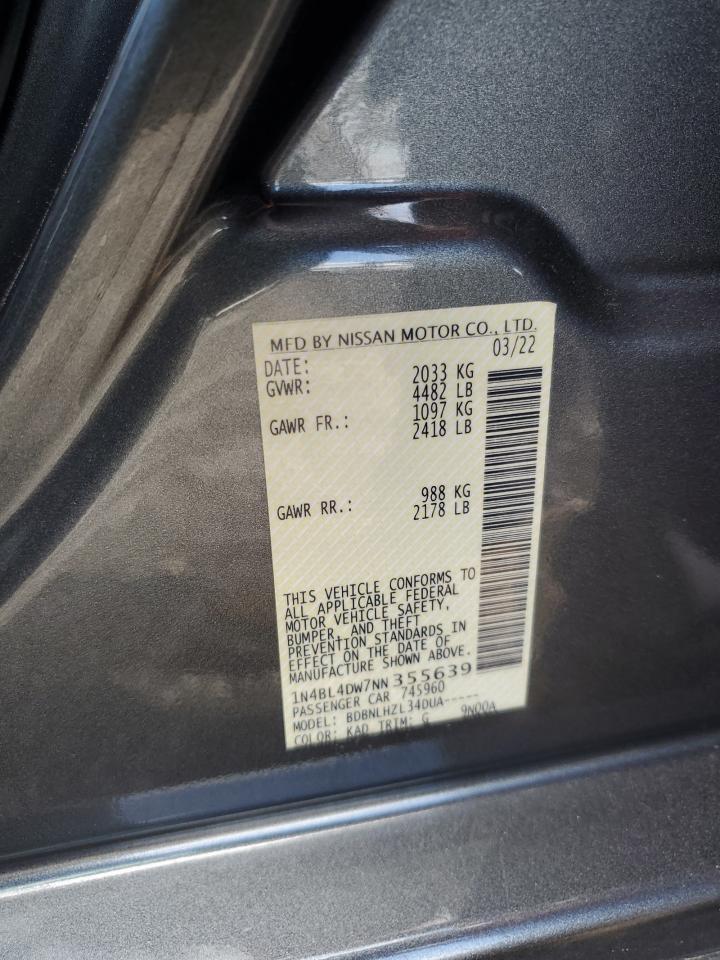 2022 NISSAN ALTIMA