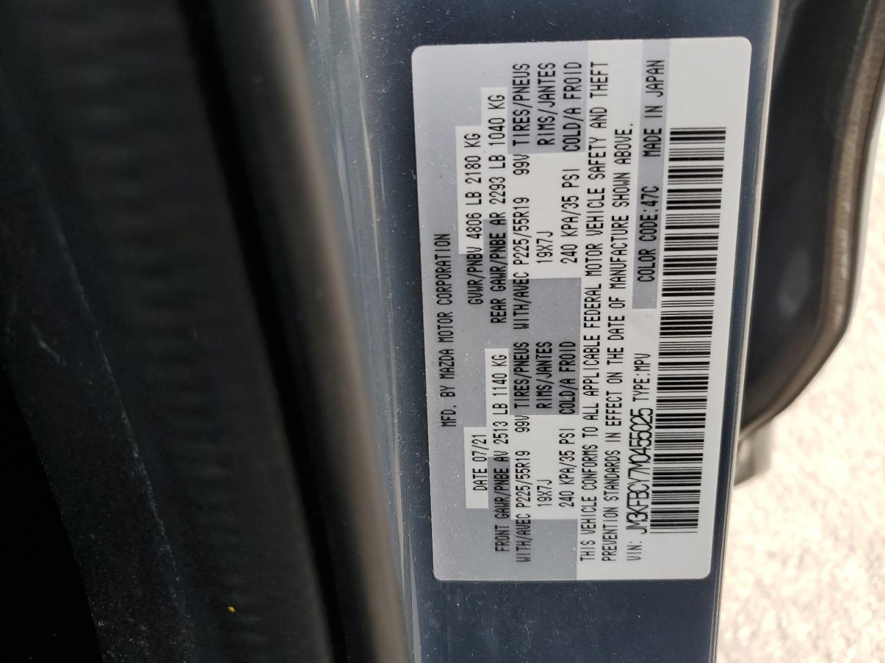 2021 MAZDA CX-5