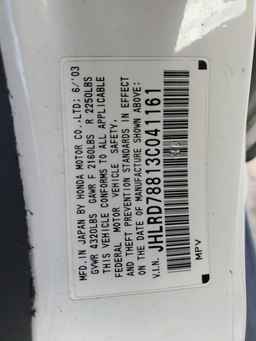 2003 HONDA CR-V