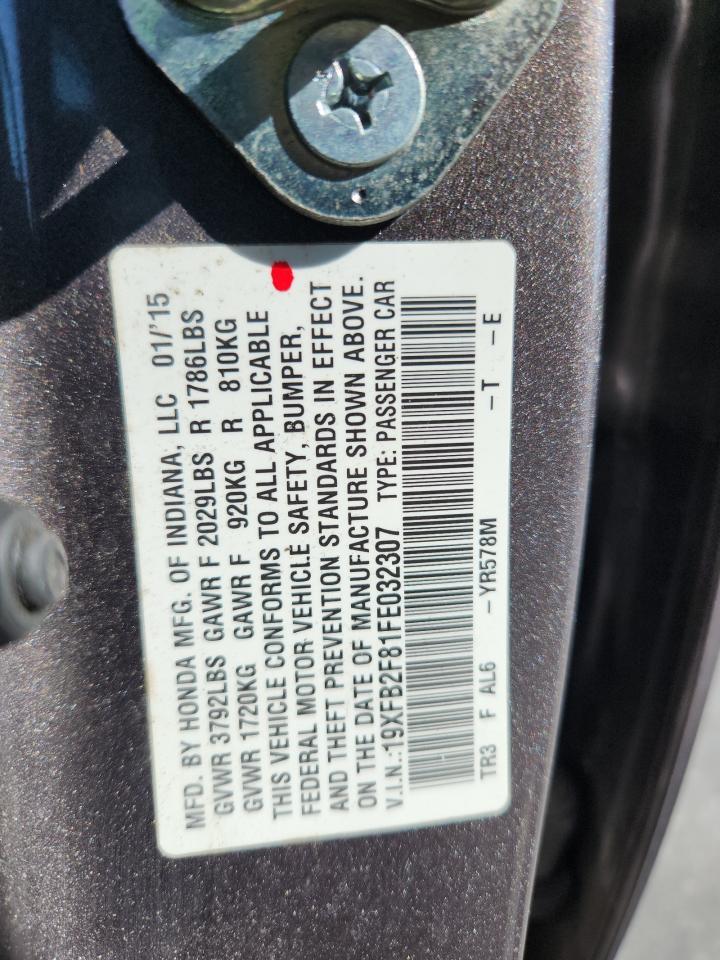 2015 HONDA CIVIC