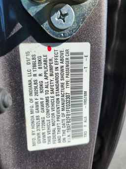 2015 HONDA CIVIC