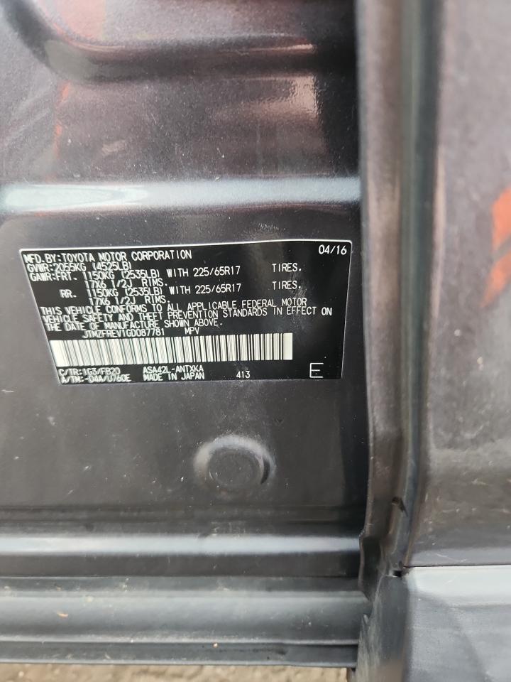 2016 TOYOTA RAV4