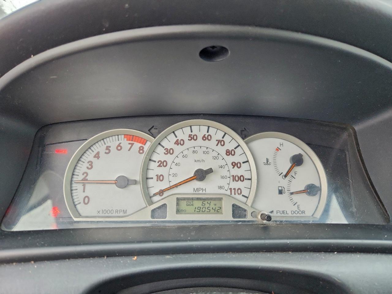2007 TOYOTA COROLLA
