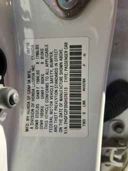 2016 HONDA CIVIC