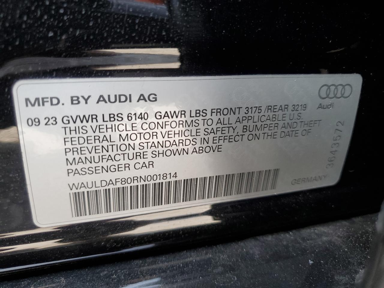 2024 AUDI A8