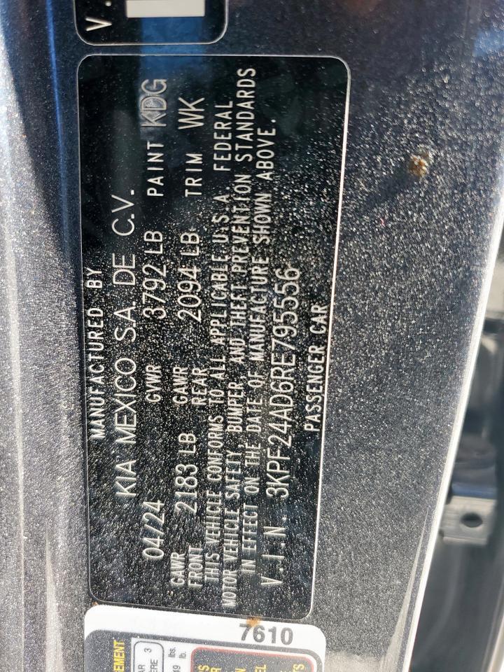 2024 KIA FORTE