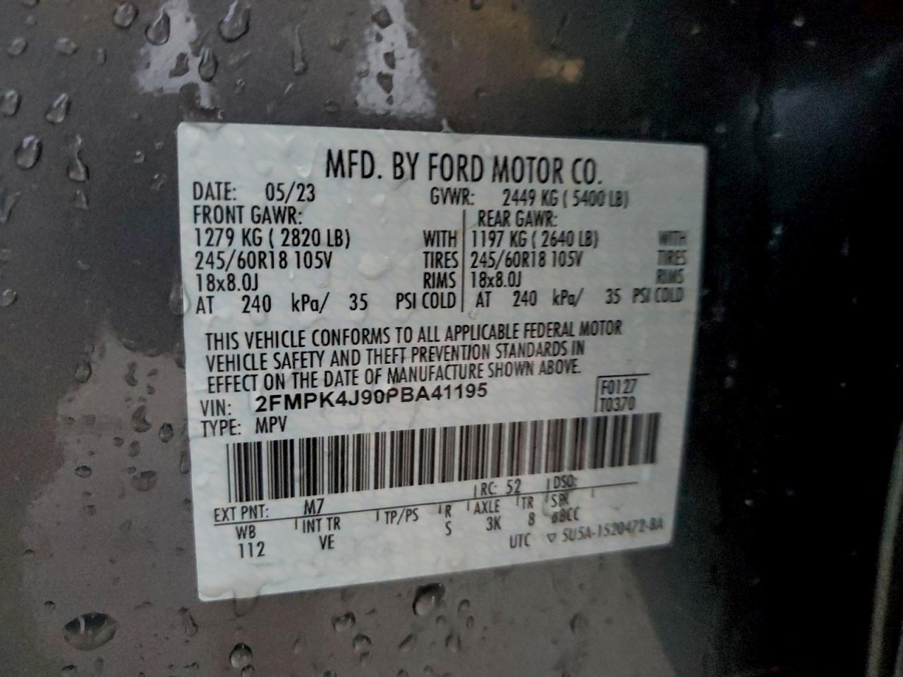 2023 FORD EDGE