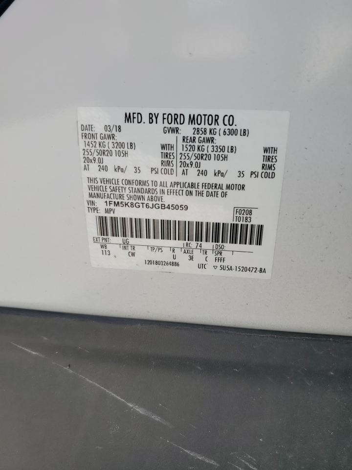 2018 FORD Explorer Sport Trac