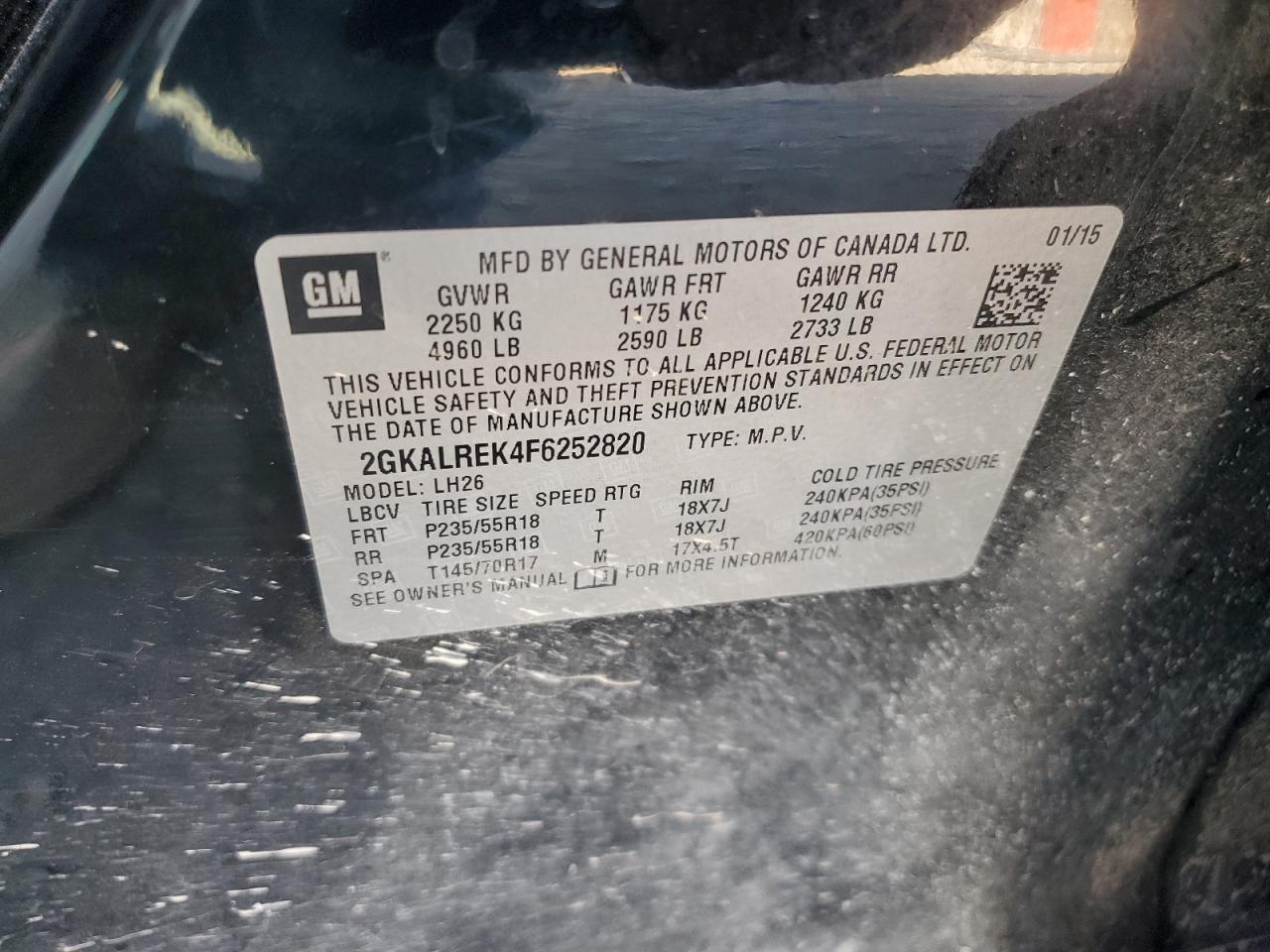 2015 GMC Terrain