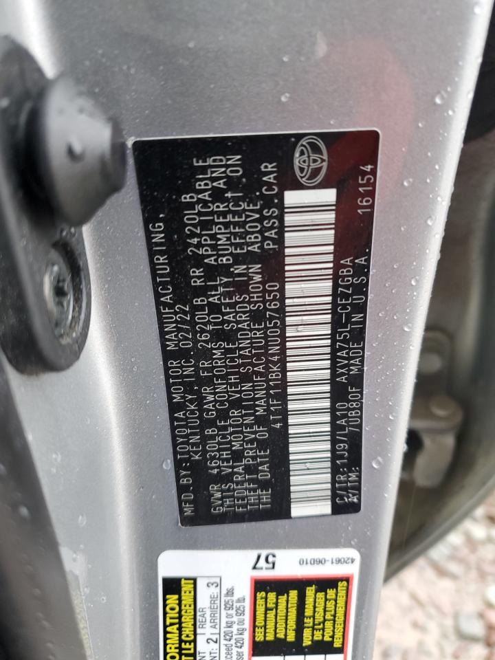 2022 TOYOTA CAMRY