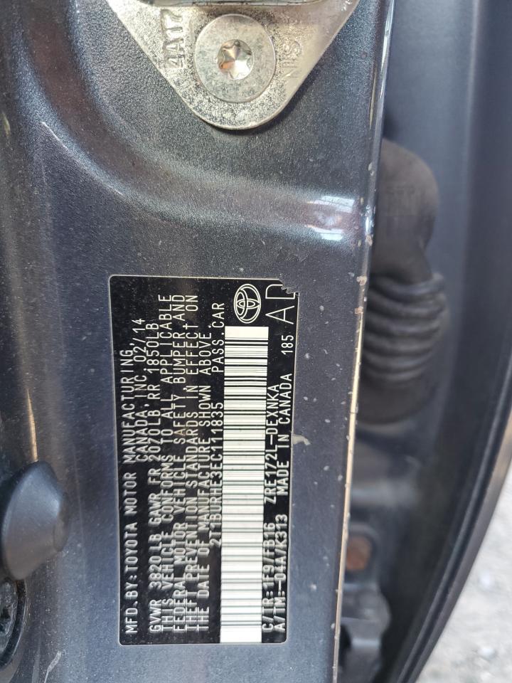 2014 TOYOTA COROLLA