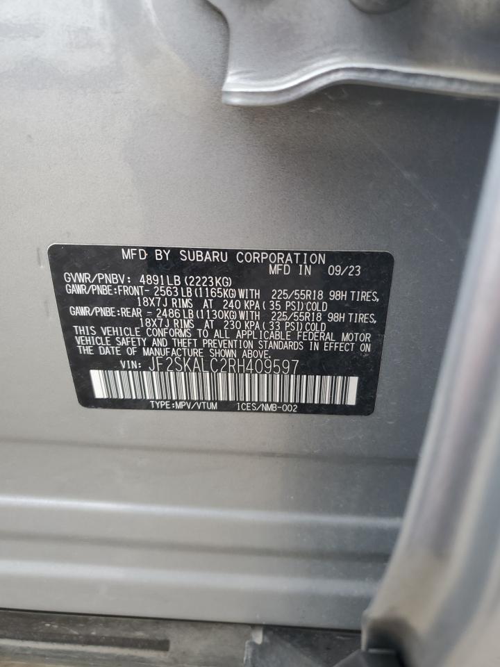 2024 SUBARU FORESTER