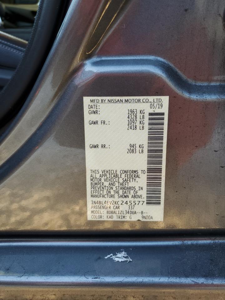 2019 NISSAN ALTIMA