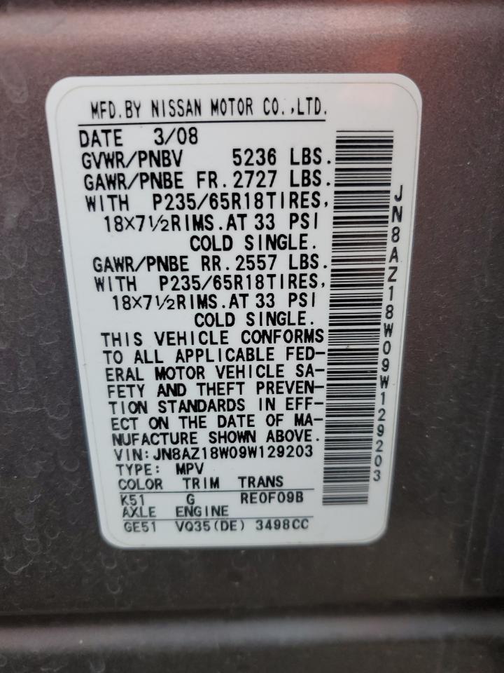 2009 NISSAN MURANO