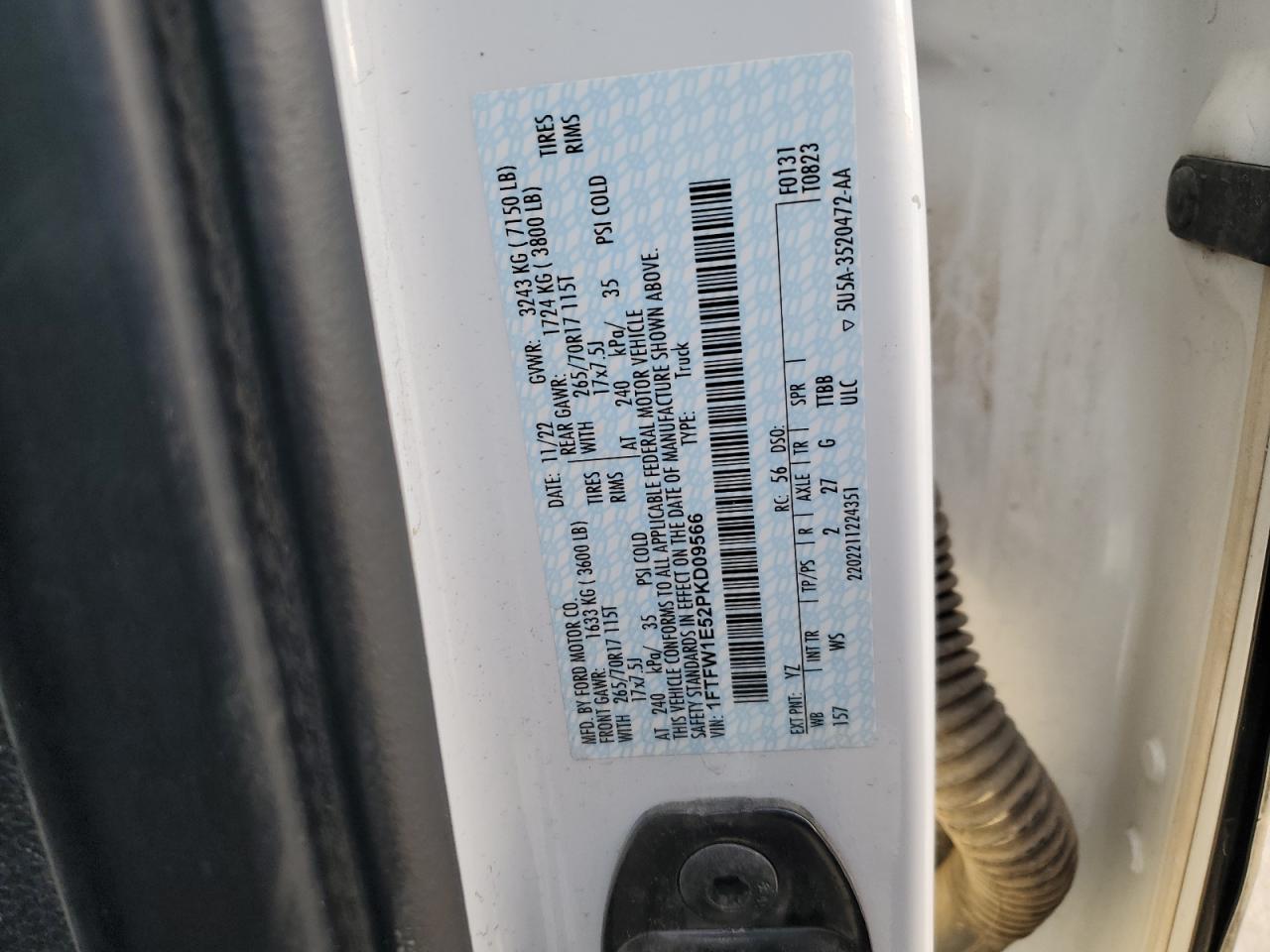 2023 FORD F-150