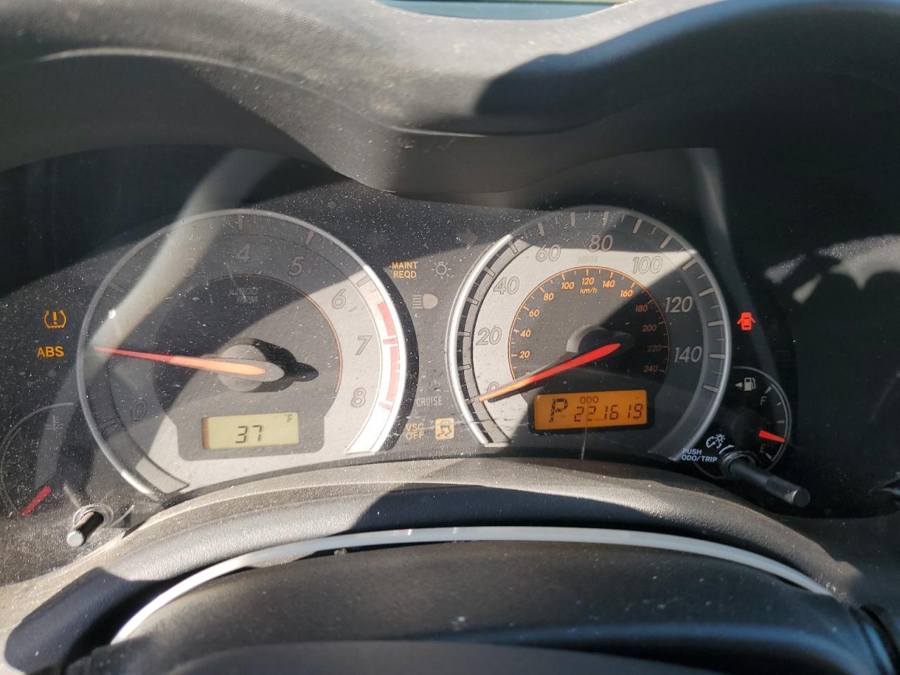 2010 TOYOTA COROLLA