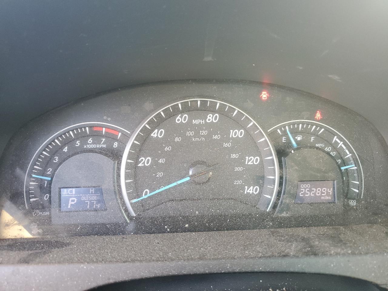 2012 TOYOTA CAMRY