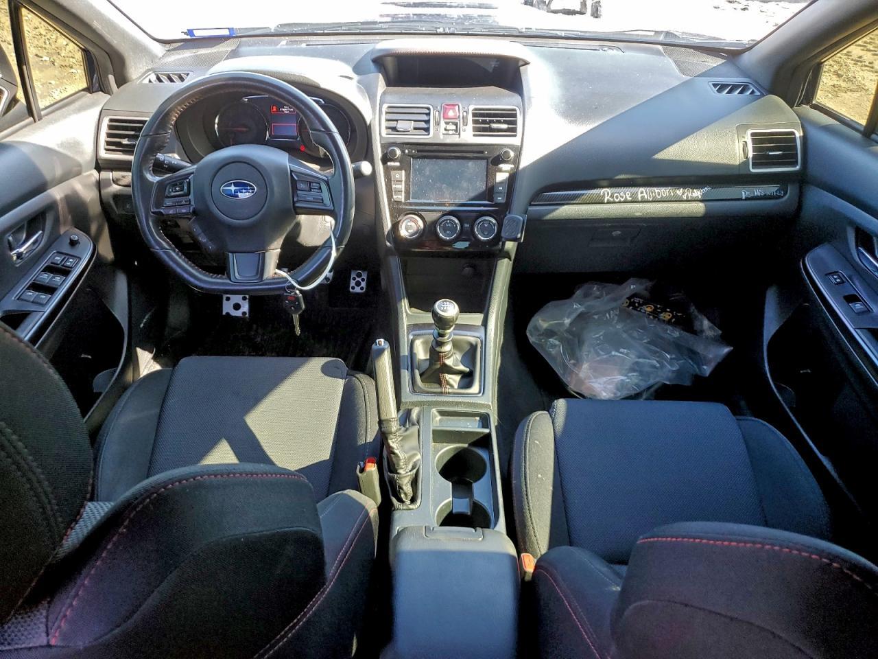 2019 SUBARU WRX