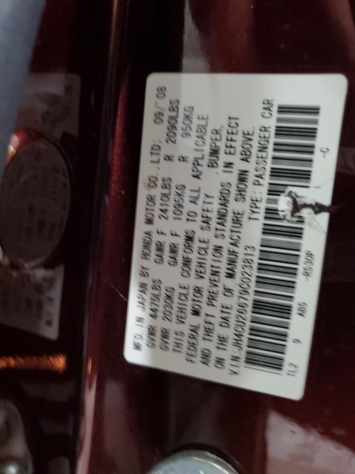 2009 ACURA TSX