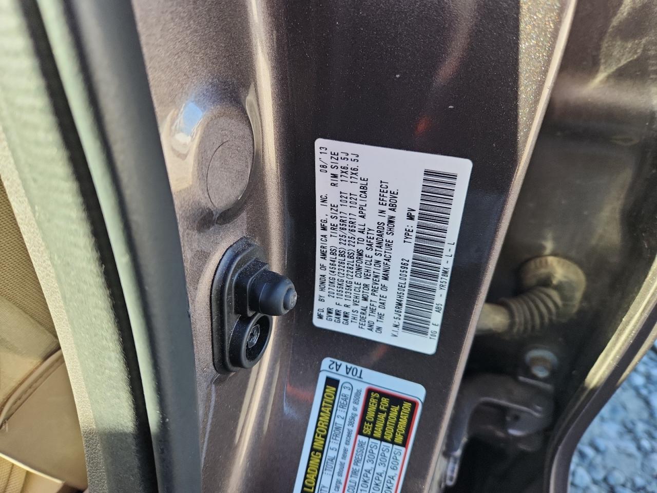2014 HONDA CR-V