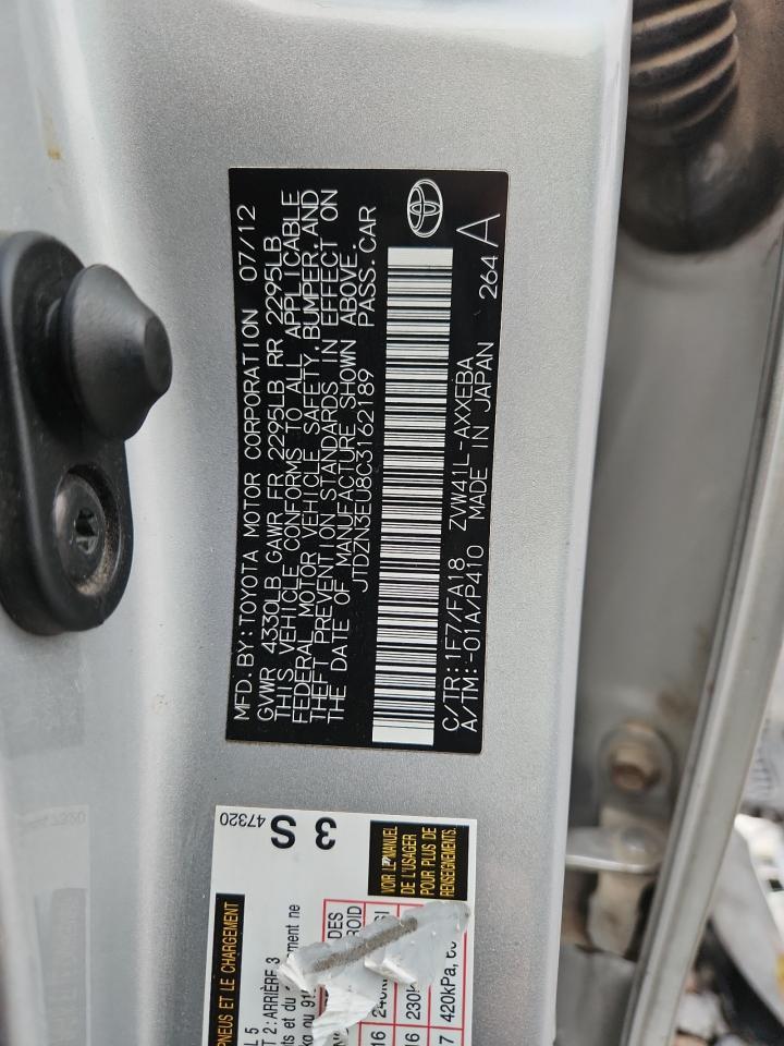 2012 TOYOTA PRIUS V