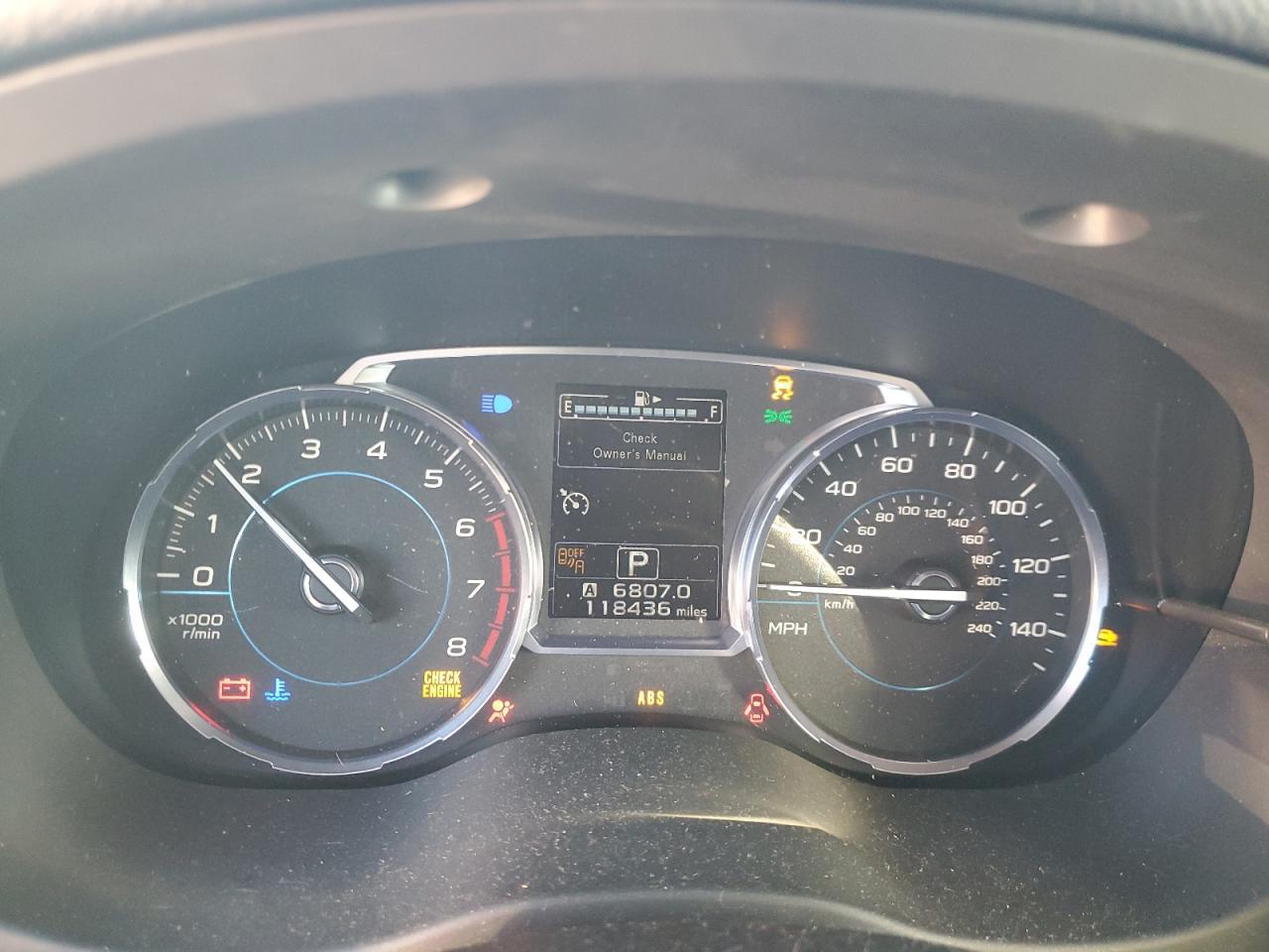 2017 SUBARU FORESTER