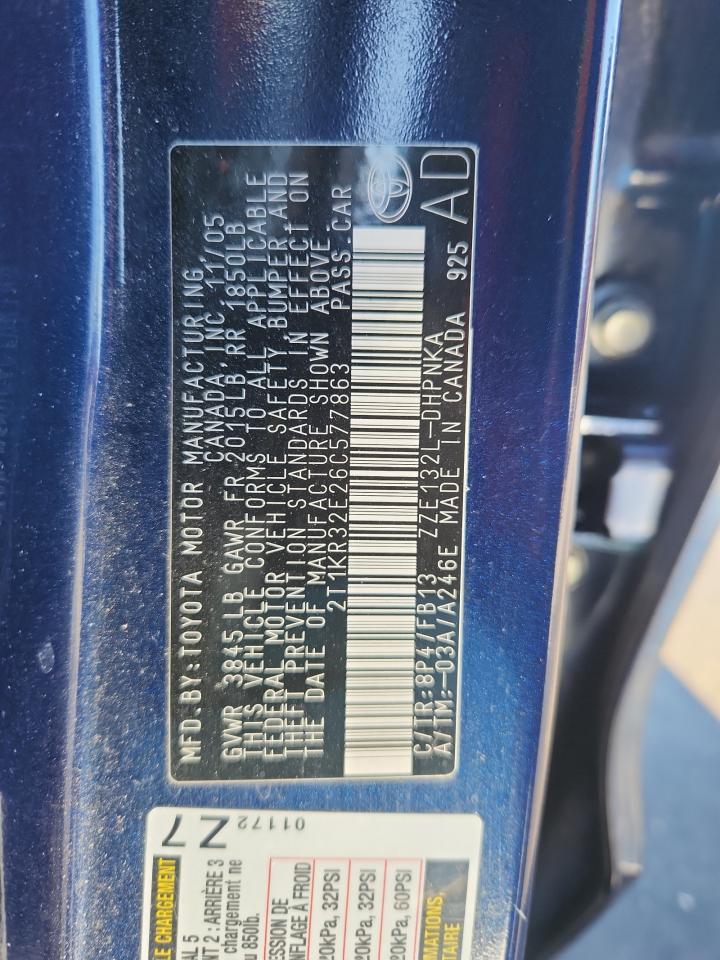 2006 TOYOTA COROLLA