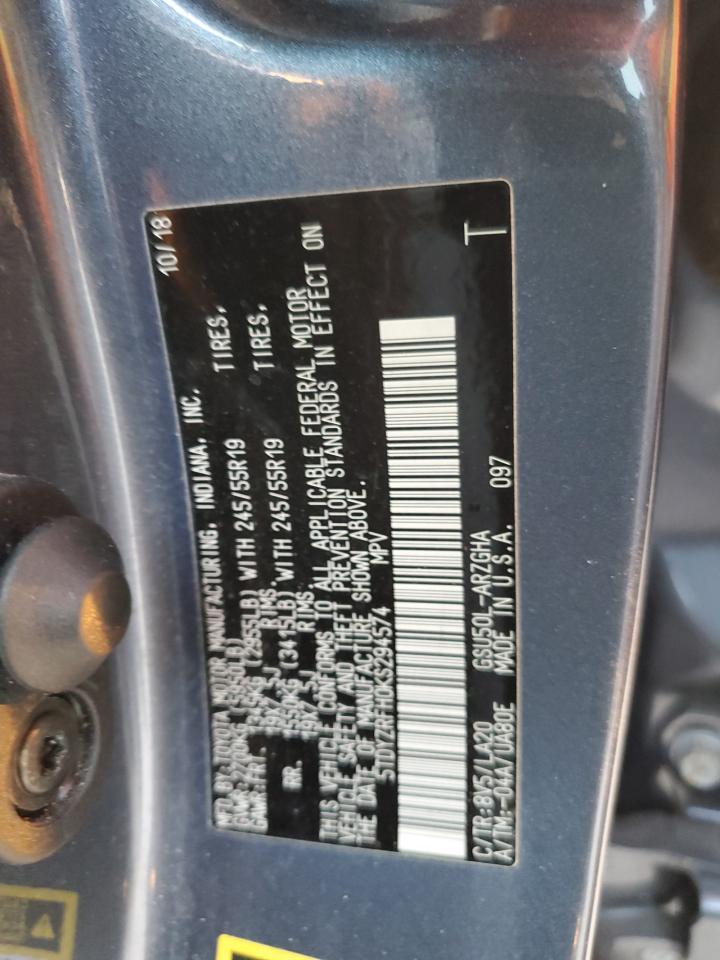 2019 TOYOTA HIGHLANDER