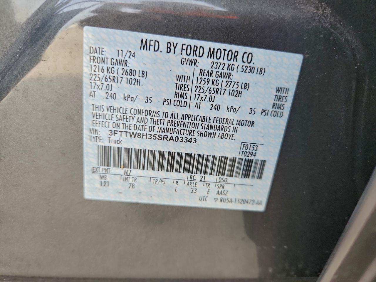 2025 FORD Maverick