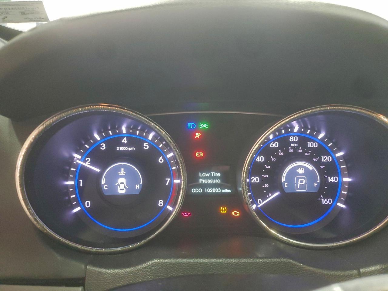 2012 HYUNDAI SONATA