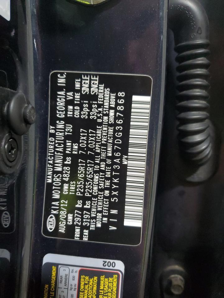 2013 KIA SORENTO