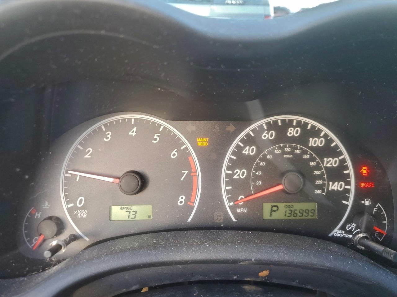 2013 TOYOTA COROLLA