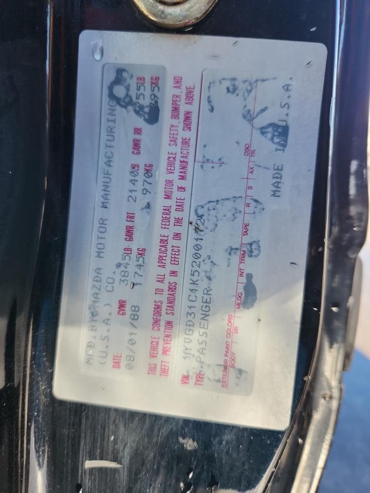1989 MAZDA Mx-6